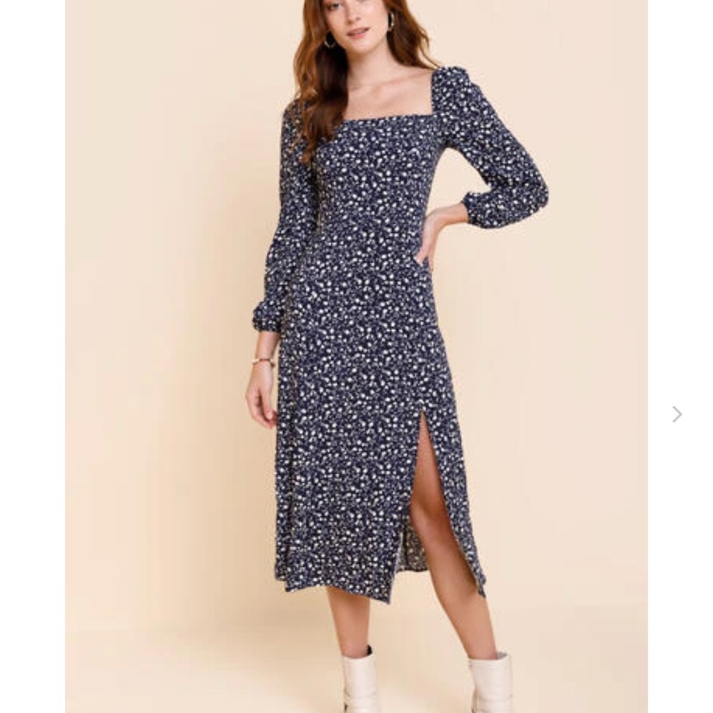 Francesca’s | Liberty floral midi dress